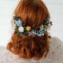 Millie Wildflower Pastel Wedding Seven Piece Hair Pin Set, thumbnail 1 of 4
