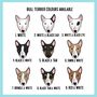 Bull Terrier Keyring, thumbnail 5 of 6