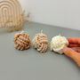 Wool Yarn Knot Candle And Decorative Soy Candle, thumbnail 4 of 9
