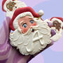 Personalised Initial Santa Iced Biscuit, thumbnail 3 of 5