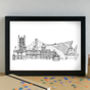 Hull Skyline Landmarks Art Print Unframed, thumbnail 3 of 6