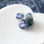 Blue Moon In The Clouds Earrings, thumbnail 4 of 4