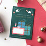 Traditional Gold Foil Christmas Scratch Surprise Card, thumbnail 2 of 9