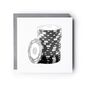 Casino Chips – Hand Drawn Gaming Greeting Card Illustration, thumbnail 2 of 6