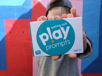 Eating Out Play Prompts Activity Cards For Age Three+, 5 of 10