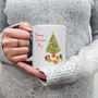 Personalised Cat Christmas Mug, thumbnail 1 of 4