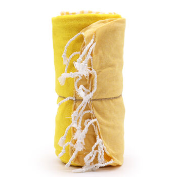 Natural Cotton Tassel Towel 100x180 Cm, 10 of 12