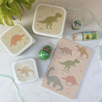 Dinosaur Gift Box For Kids – Lunch And Learn Set – Ideal For School And Birthdays, 2 of 9