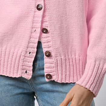 Summer Cardigan Easy Knitting Kit Cotton Collection, 5 of 7