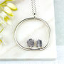 Personalised Tree Sterling Silver Pendant, thumbnail 1 of 4