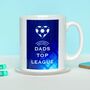 'Top Of The League' Football Mug For Dad, thumbnail 3 of 3