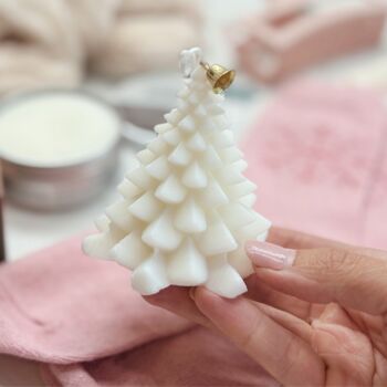 Luxury Christmas Gift For Her – Cosy Slippers, Festive Socks, Candle And Body Pamper Set, 7 of 12