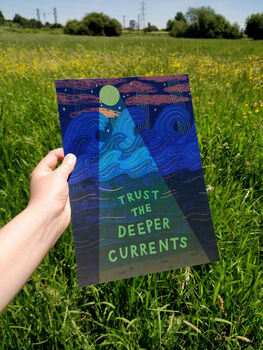 Trust The Deeper Currents Art Print, 2 of 4