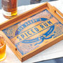 Personalised Old Vintage Style Drinks Tray, thumbnail 3 of 5