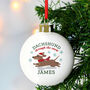 Personalised Dachshund Through… Bauble, thumbnail 3 of 4