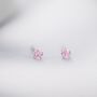 Sterling Silver October Birthstone Earrings, thumbnail 2 of 12