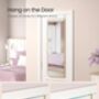 Over Door Hanging Mirror Wall Mount Mirror, thumbnail 5 of 7