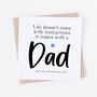 Cute Card For Dad For Birthday Or Father's Day, thumbnail 1 of 3