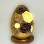 Handmade Flower Easter Egg, thumbnail 1 of 3