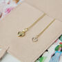 Gold And Diamond Love Heart Necklaces, thumbnail 1 of 10