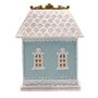 Illuminated Pastel Blue House Christmas Ornament Decoration, thumbnail 5 of 5