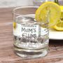 Personalised Gin 'Ginometer' Tumbler Glass For Mum, thumbnail 1 of 3