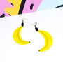 Banana Statement Earrings, thumbnail 1 of 3