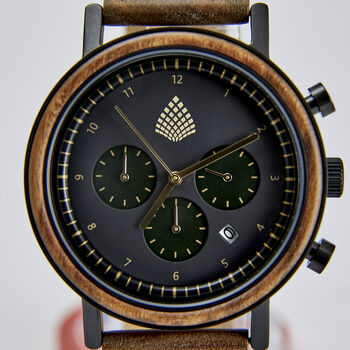The Cedar: Handmade Recycled Natural Wood Wristwatch, 5 of 8