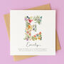 Personalised Wildflower Birthday Card For Daughter, thumbnail 2 of 8