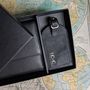 Deluxe Personalised Foiled Leather Travel Gift Set, thumbnail 1 of 12