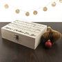 Personalised Have Yourself A Merry Christmas Eve Box, thumbnail 6 of 6