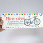 Personalised Gone Cycling Sign, thumbnail 5 of 5