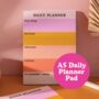 A5 Pastel Block Daily Planner Pad, thumbnail 1 of 5