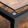 Glass Tabletop Console Table Side Table, thumbnail 5 of 7