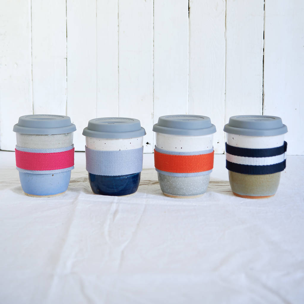ceramic travel mug by libby ballard ceramics