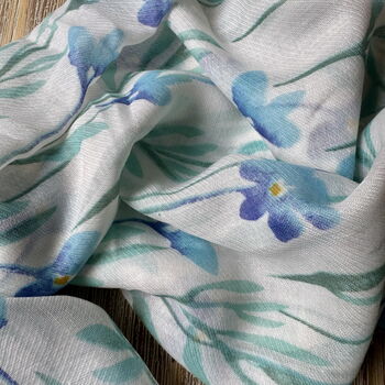 Forget Me Not Scarf, 5 of 5
