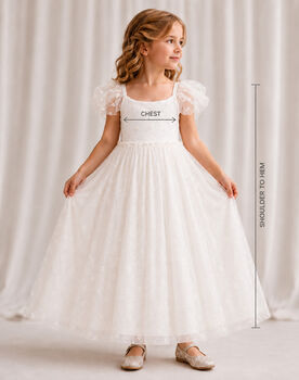 Mabel In Pink Party Girl Or Flower Girl Dress, 7 of 7