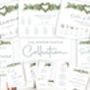 Christmas Wedding Order Of Service Cards, thumbnail 4 of 4