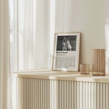 Personalised Best Friend Definition Print, 3 of 6