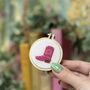 I'm Hot To Sew! Mini Matchbox Cross Stitch Kit, thumbnail 5 of 7