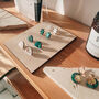 Moon Rising Arc Stud Sparkly Earrings, thumbnail 6 of 6