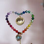 Personalised Heart, Crystal Beaded And Handmade, thumbnail 3 of 5