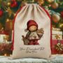 Personalised Christmas Gonk Gnome Gift Sack, thumbnail 6 of 12