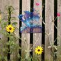 Rusted Watering Can Birds And Flowers Welcome Sign, thumbnail 4 of 10