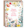 Elegant Wildflower Meadow Granny Birthday Card, thumbnail 1 of 4