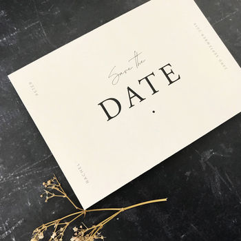 Timeless Save The Date, 2 of 2