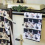Organic Cotton Christmas Geese Tea Towel, thumbnail 4 of 10