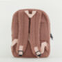 Personalised Fluffy Teddy Kids Backpack, thumbnail 4 of 12