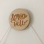 Stand Tall Positive Affirmation Self Adhesive Wall Hook, thumbnail 1 of 9