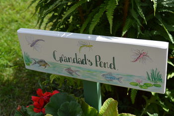 Pond Sign, 2 of 4